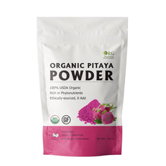 Orgnisulmte Organic Dragon Fruit Powder Freeze-Dried Pink Pitaya Powder 3.53oz