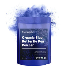 Orgnisulmte Organic Blue Butterfly Pea Powder Blue Matcha Tea Powder 4.32Oz